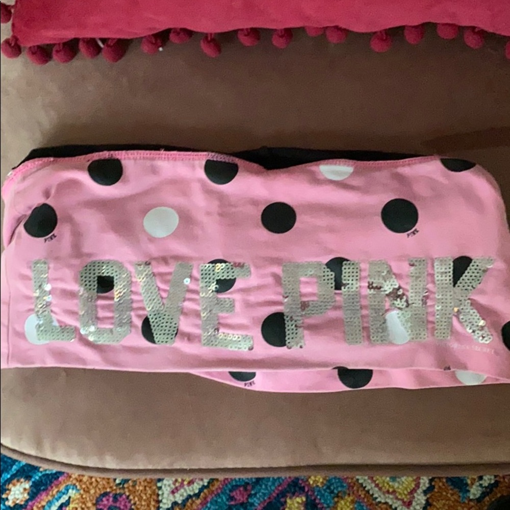 VS pink yoga shorts
